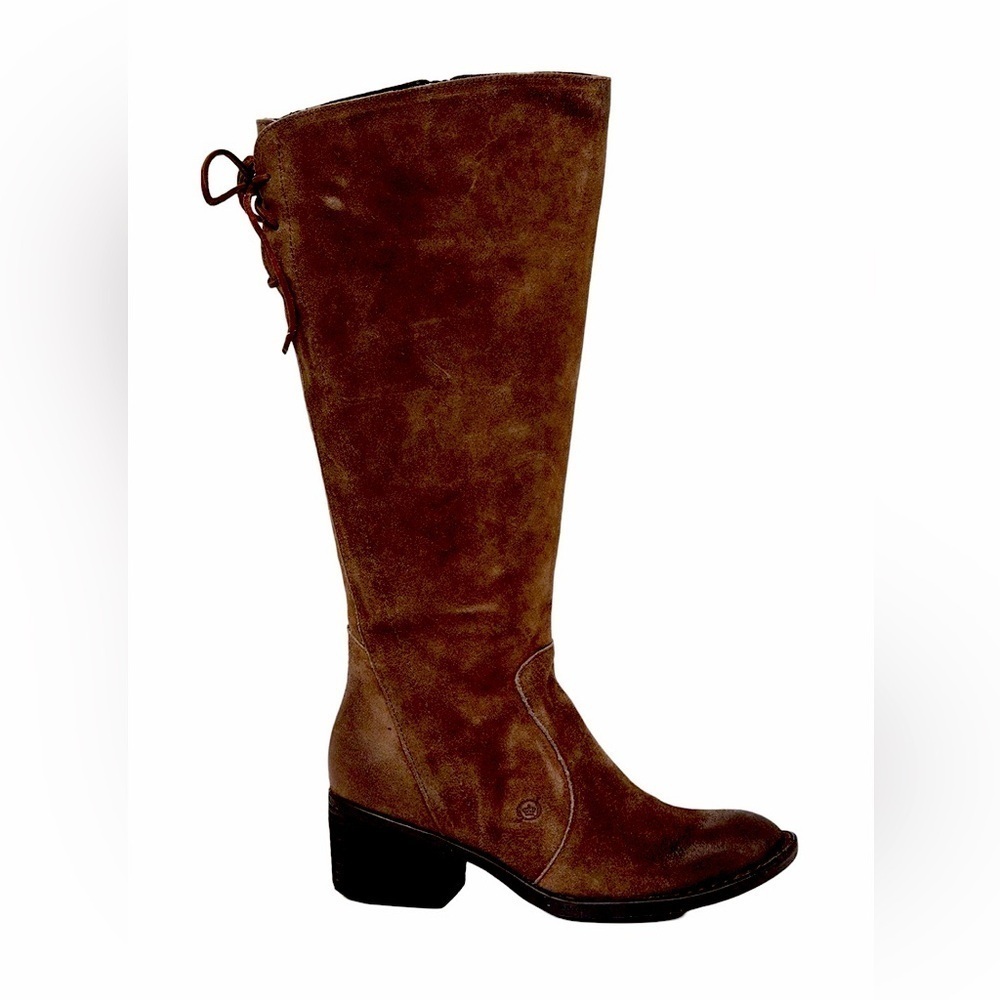 News Born Women’s Felicia Rust Brown Riding Boot Size 9.5